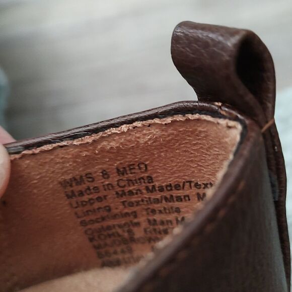 Croft & Barrow brown ortholite clogs  ankle boots Sz 8 - Picture 7 of 7